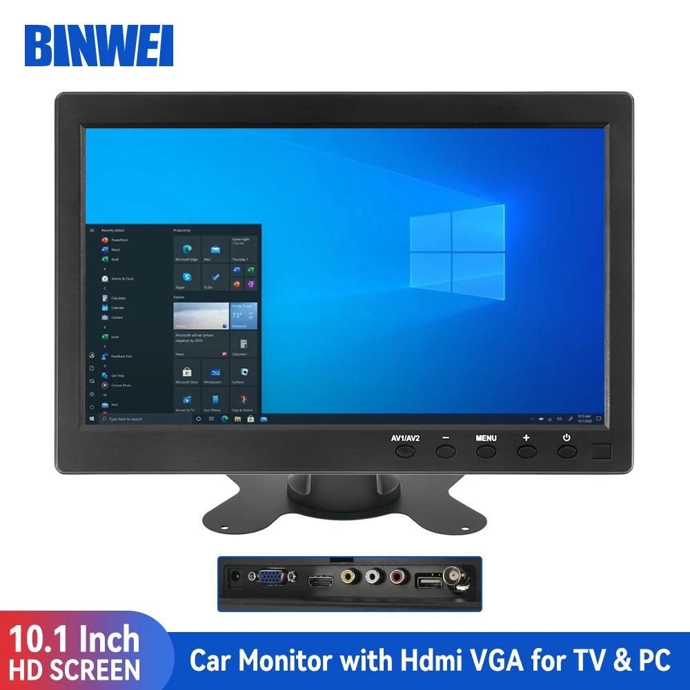 BINWEI LCD TV  ī޶ ÷̿ HDMI ڵ , Ȩ  ý VGA ǻ Ϳ ȭ , 10.1 ġ
